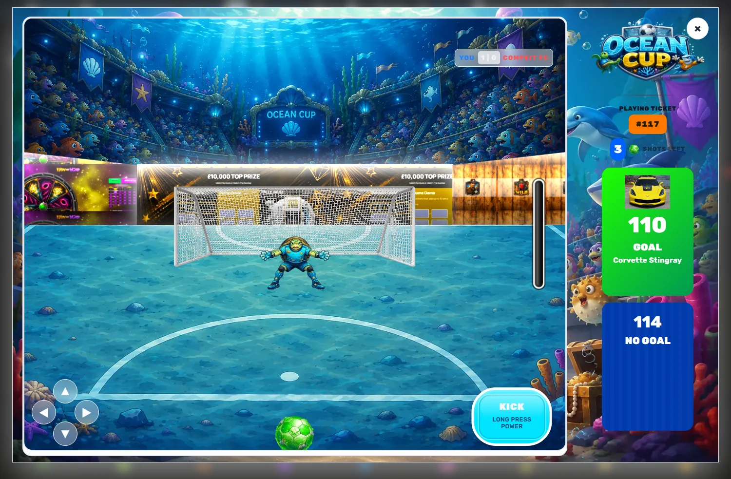 Football Goal Shootout premium game preview