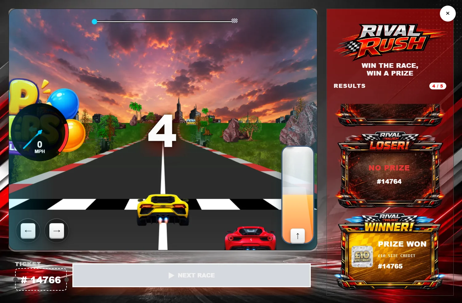 Race Car premium game preview